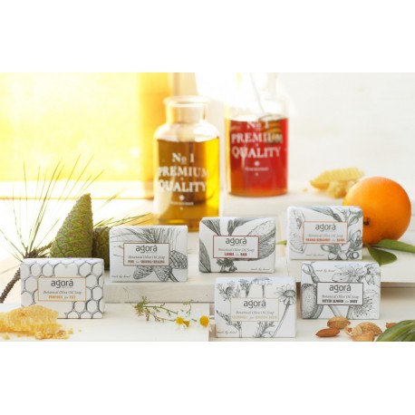 Botanical olive oil soaps - mix 6 soorten