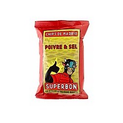 SuperBon Chips de Madrid Peper & zout (32x45gr)