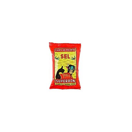 SuperBon Chips de Madrid zout (32x45gr)